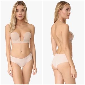 Fashion Forms Women's U Plunge Backless Strapless Bra